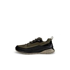 Buty trekkingowe Ecco ULT-TRN. Czarne buty trekkingowe męskie ECCO, z materiału, bez zapięcia, trekkingowe. Za 623.05 zł.