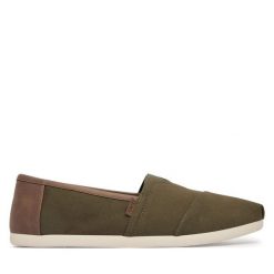 Półbuty Toms. Brązowe półbuty męskie Toms, bez zapięcia. Za 269.99 zł.