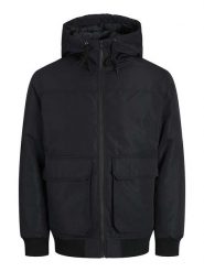 Jack & Jones Kurtka "Grand" w kolorze czarnym rozmiar: M. Czarne kurtki męskie Jack & Jones, m, bez wzorów, bez kaptura. Za 175.67 zł.