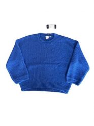 Josephine & Co Sweter "Jesse" w kolorze niebieskim rozmiar: L. Niebieskie swetry klasyczne damskie Josephine & Co, l, bez kołnierzyka. Za 219.08 zł.