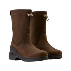 Damskie buty do jazdy konnej Ariat Barnyard Brooke. Brązowe buty sportowe na co dzień damskie Ariat, bez wzorów, z materiału, do jazdy konnej. Za 737.00 zł.