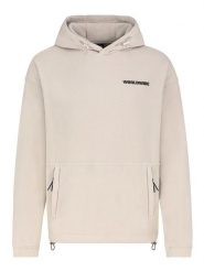 Sublevel Bluza polarowa w kolorze kremowym rozmiar: XXL. Brązowe bluzy z kapturem męskie Sublevel, xxl, z polaru. Za 135.81 zł.