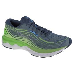 Buty do biegania męskie Mizuno Wave Skyrise 4. Niebieskie obuwie do biegania damskie Mizuno, mizuno wave. Za 479.99 zł.