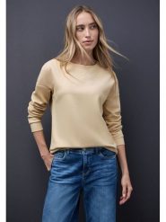 Street One Bluza w kolorze beżowym rozmiar: 36. Brązowe bluzy bez kaptura damskie Street One. Za 165.71 zł.