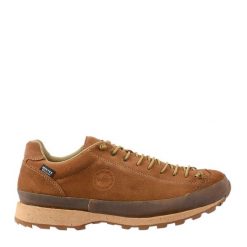 Buty turystyczne męskie LOMER Bio Naturale Eco Low Mtx. Brązowe buty trekkingowe męskie LOMER, z gumy, bez zapięcia, trekkingowe. Za 729.99 zł.