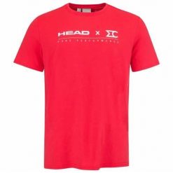 Koszulka sportowa męska Head Mc 2023. Czerwone t-shirty sportowe męskie HEAD, m, bez ramiączek, trekkingowe. Za 177.30 zł.