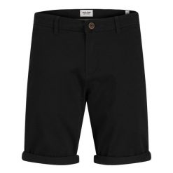 Krótki Jack & Jones Bowie Solid Mid czarny. Czarne szorty męskie Jack&Jones, na lato, bez wzorów, z materiału. Za 211.46 zł.