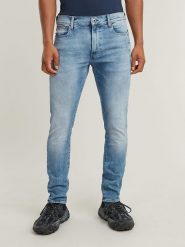 G-Star Dżinsy - Skinny fit - w kolorze błękitnym rozmiar: W34/L30. Niebieskie jeansy męskie G-Star. Za 250.35 zł.