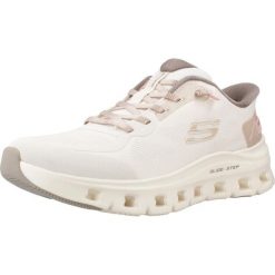 Buty SKECHERS GLIDE STEP PRO PURE MOTION Beżowy. Brązowe buty sportowe na co dzień damskie Skechers, bez wzorów. Za 421.60 zł.