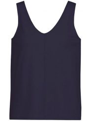 Herrlicher Top "Vala" w kolorze granatowym rozmiar: XS. Niebieskie topy damskie Herrlicher, xs, bez wzorów, bez kołnierzyka. Za 87.81 zł.