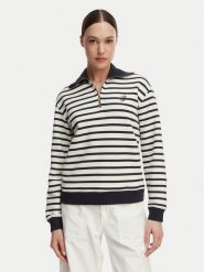 Gant Bluza 4201338 Granatowy Regular Fit. Niebieskie bluzy bez kaptura damskie Gant, xl, z bawełny. Za 589.99 zł.