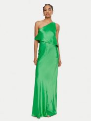 STAUD Sukienka wieczorowa Naomi R24P2193SA Zielony Regular Fit. Zielone sukienki damskie STAUD, bez wzorów, z syntetyku, wizytowe, bez kołnierzyka, bez ramiączek. Za 1,939.00 zł.