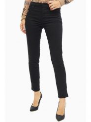 Diesel Clothes Spodnie "Babhila" w kolorze czarnym rozmiar: W23/L32. Czarne spodnie materiałowe damskie Diesel Clothes, z aplikacjami, z materiału, klasyczne. Za 272.45 zł.