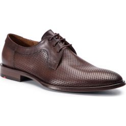 Półbuty LLOYD - Lasalle 19-151-17 T.D.Moro. Brązowe buty wizytowe męskie Lloyd, z materiału, bez zapięcia. W wyprzedaży za 479.00 zł.