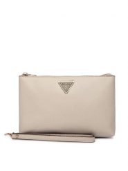 Guess Torebka Laurell II SWZG74 59145 Beżowy. Brązowe torebki klasyczne damskie Guess, z aplikacjami, ze skóry, bez dodatków. Za 269.99 zł.