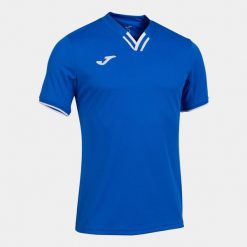 Koszulka do piłki noznej męska Joma Toletum IV. Białe t-shirty sportowe męskie Joma, m, bez ramiączek, do piłki nożnej. Za 169.60 zł.