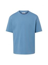 Lindbergh T-shirt Mężczyźni Bawełna niebieski, XXL. Niebieskie t-shirty męskie Lindbergh, m, bez wzorów, z bawełny, bez kołnierzyka. Za 149.95 zł.