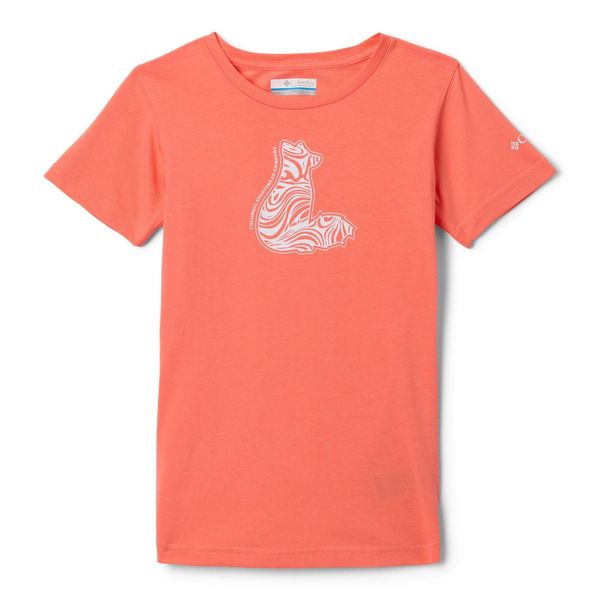 Columbia Koszulka Mission Lake 1989791810. Czerwone t-shirty damskie Columbia, xs, bez wzorów, bez kołnierzyka. W wyprzedaży za 81.90 zł.