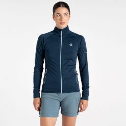 Bluza turystyczna damska Emerging Core Stretch. Brązowe bluzy bez kaptura damskie Dare 2b, l, z tkaniny. W wyprzedaży za 229.99 zł.