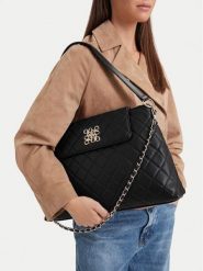 Nine West Torebka CEO-SILHOETTE STORY-LDA9387 Czarny. Czarne torebki klasyczne damskie Nine West, bez wzorów, ze skóry, bez dodatków. Za 269.99 zł.
