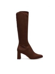 Steve Madden Kozaki Holly 11003501 Brązowy jasny. Brązowe kozaki damskie Steve Madden, ze skóry, bez obcasa, na płaskiej podeszwie. Za 599.99 zł.