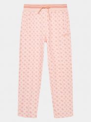 Guess Spodnie dresowe J3YQ16 KB212 Różowy Regular Fit. Czerwone spodnie dziewczęce Guess, z dresówki. Za 469.99 zł.