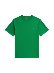 Polo Ralph Lauren T-Shirt 323832904502 Zielony Regular Fit. Zielone t-shirty chłopięce Polo Ralph Lauren, bez wzorów, z bawełny, bez ramiączek. Za 219.99 zł.