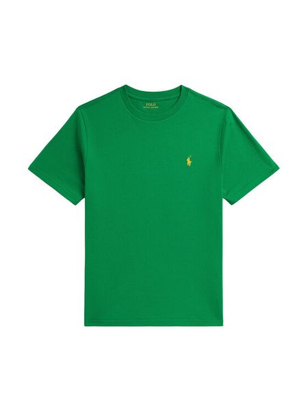 Polo Ralph Lauren T-Shirt 323832904502 Zielony Regular Fit. Zielone t-shirty chłopięce Polo Ralph Lauren, bez wzorów, z bawełny, bez ramiączek. Za 219.99 zł.