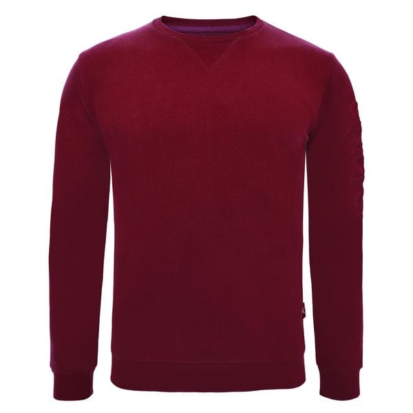 Bluza z bawełny Guros Play. Czerwone bluzy sportowe damskie ELPLAYER, bez wzorów, z bawełny, bez ramiączek, bez kaptura. W wyprzedaży za 91.00 zł.