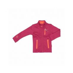 Bluza dziewczęca z polaru Peak Mountain Gaynur. Czerwone bluzy bez kaptura damskie Peak Mountain, z materiału. Za 163.00 zł.