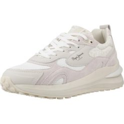 Buty PEPE JEANS WINSLOW ONE W Biały. Białe obuwie trekkingowe damskie Pepe Jeans. Za 276.65 zł.