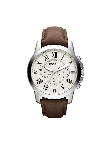 Fossil Zegarek Grant FS4735 Brązowy. Brązowe zegarki męskie Fossil. Za 539.99 zł.