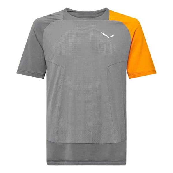 T-shirt hybrydowy Salewa NXT. Brązowe t-shirty męskie Salewa, m, bez wzorów, z tkaniny, bez kołnierzyka. Za 388.50 zł.