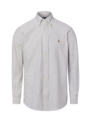 Polo Ralph Lauren koszula codzienna Mężczyźni Comfort Fit Bawełna (100%) biały, XL. Białe koszule męskie Polo Ralph Lauren, m, bez wzorów, z bawełny, bez kołnierzyka, bez ramiączek. Za 729.95 zł.