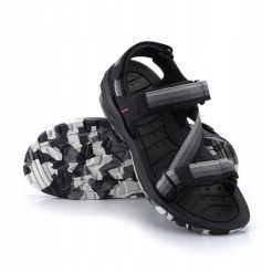 Sandały męskie sportowe Alpine Pro Gerf. Niebieskie sandały męskie Alpine Pro, z materiału, bez zapięcia. Za 119.00 zł.