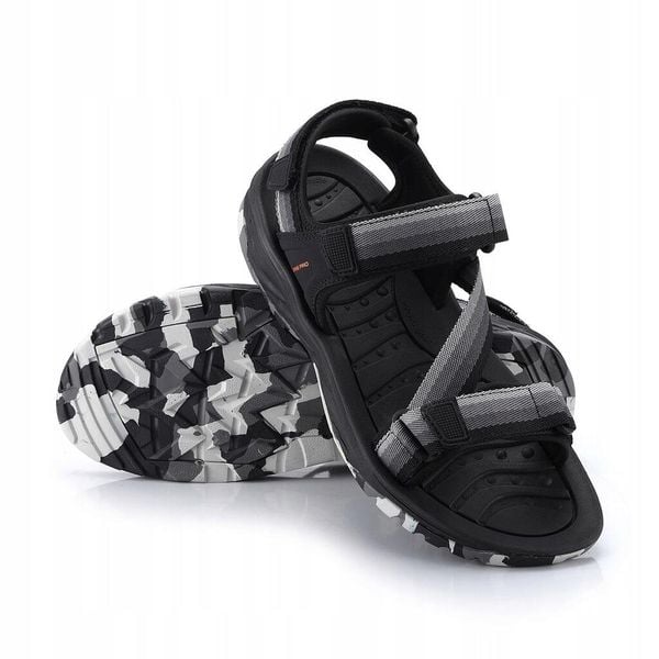 Sandały męskie sportowe Alpine Pro Gerf. Niebieskie sandały męskie Alpine Pro, z materiału, bez zapięcia. Za 119.00 zł.