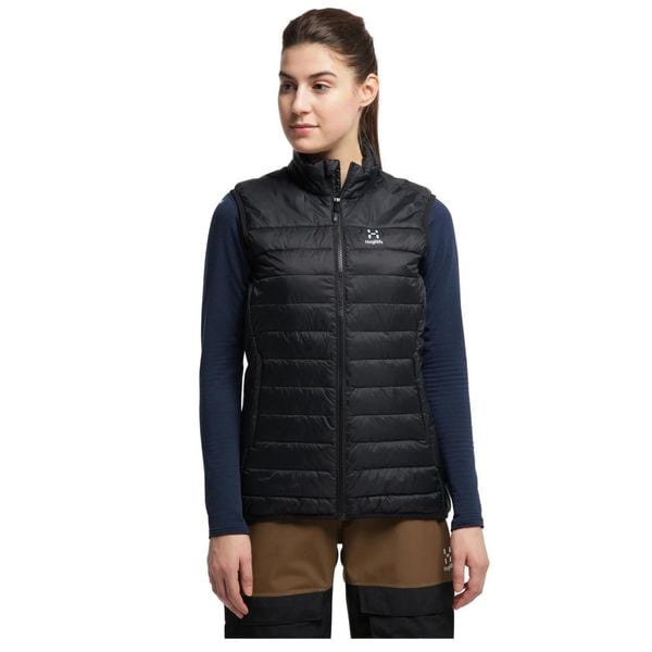 Kamizelka trekkingowa damska Haglöfs Spire Mimic. Czarne kamizelki damskie Haglöfs, xs. Za 339.99 zł.