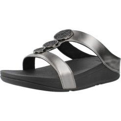 Sandały Fitflop Model Halo Bead Circle Kolor Szary. Szare sandały damskie Flip Flop, bez wzorów, z syntetyku, bez obcasa. Za 572.50 zł.