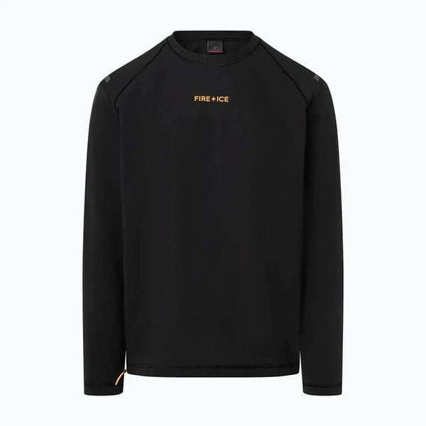 Bluza termoaktywna męska BOGNER FIRE+ICE Alejo 1/4 Zip. Czarne bluzy bez kaptura męskie l, z materiału. Za 429.99 zł.