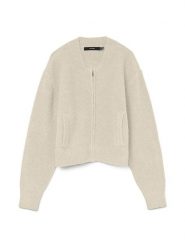 Vero Moda Kardigan w kolorze beżowym rozmiar: XL. Brązowe kardigany damskie Vero Moda, xl, bez wzorów, z wełny. Za 109.00 zł.