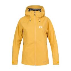 Damska kurtka narciarska Hannah Abigail. Żółte kurtki damskie Hannah, bez wzorów, bez kaptura. Za 692.99 zł.