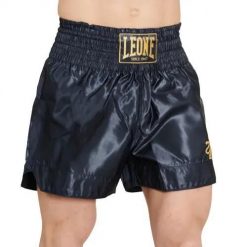 Szorty bokserskie Montana Basic 2. Niebieskie spodenki sportowe damskie LEONE 1947, l, z materiału, do biegania. Za 187.50 zł.