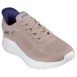 Buty Skechers Slip-ins: Bobs Sport Squad Chaos - Solid Step M 118312-TPE. Buty sportowe na co dzień męskie z dzianiny, bez zapięcia. Za 586.95 zł.