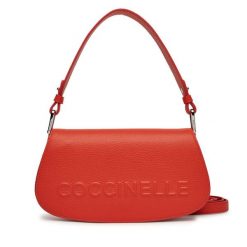 Torebka Coccinelle. Brązowe torebki klasyczne damskie Coccinelle, bez wzorów, bez dodatków. Za 619.99 zł.
