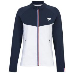 Bluza tenisowa damska Tecnifibre Tech Jacket. Niebieskie bluzy bez kaptura damskie TECNIFIBRE. Za 289.00 zł.