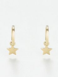 OR ÉCLAT Złote kolczyki-kreole rozmiar: onesize. Żółte kolczyki damskie Or Éclat, złote. Za 413.99 zł.