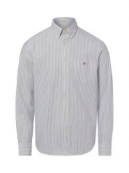 Gant koszula casual Mężczyźni Regular Fit Bawełna biały|szary, M. Białe koszule męskie Gant, m, bez wzorów, z bawełny, bez kołnierzyka, bez ramiączek. Za 599.95 zł.