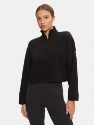 4F Bluza 4FWAW24TSWSF1337 Czarny Loose Fit. Czarne bluzy bez kaptura damskie 4f, xs, z bawełny. Za 99.99 zł.