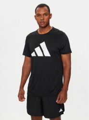 Adidas Koszulka techniczna Run It IL7235 Czarny Regular Fit. Czarne t-shirty sportowe męskie Adidas, m, z syntetyku, bez ramiączek, do biegania. Za 89.99 zł.