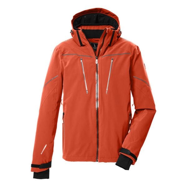 Kurtka narciarska Killtec KSW 50. Brązowe kurtki męskie KILLTEC, na zimę, m, bez wzorów, sportowe, bez kaptura. W wyprzedaży za 1,485.00 zł.